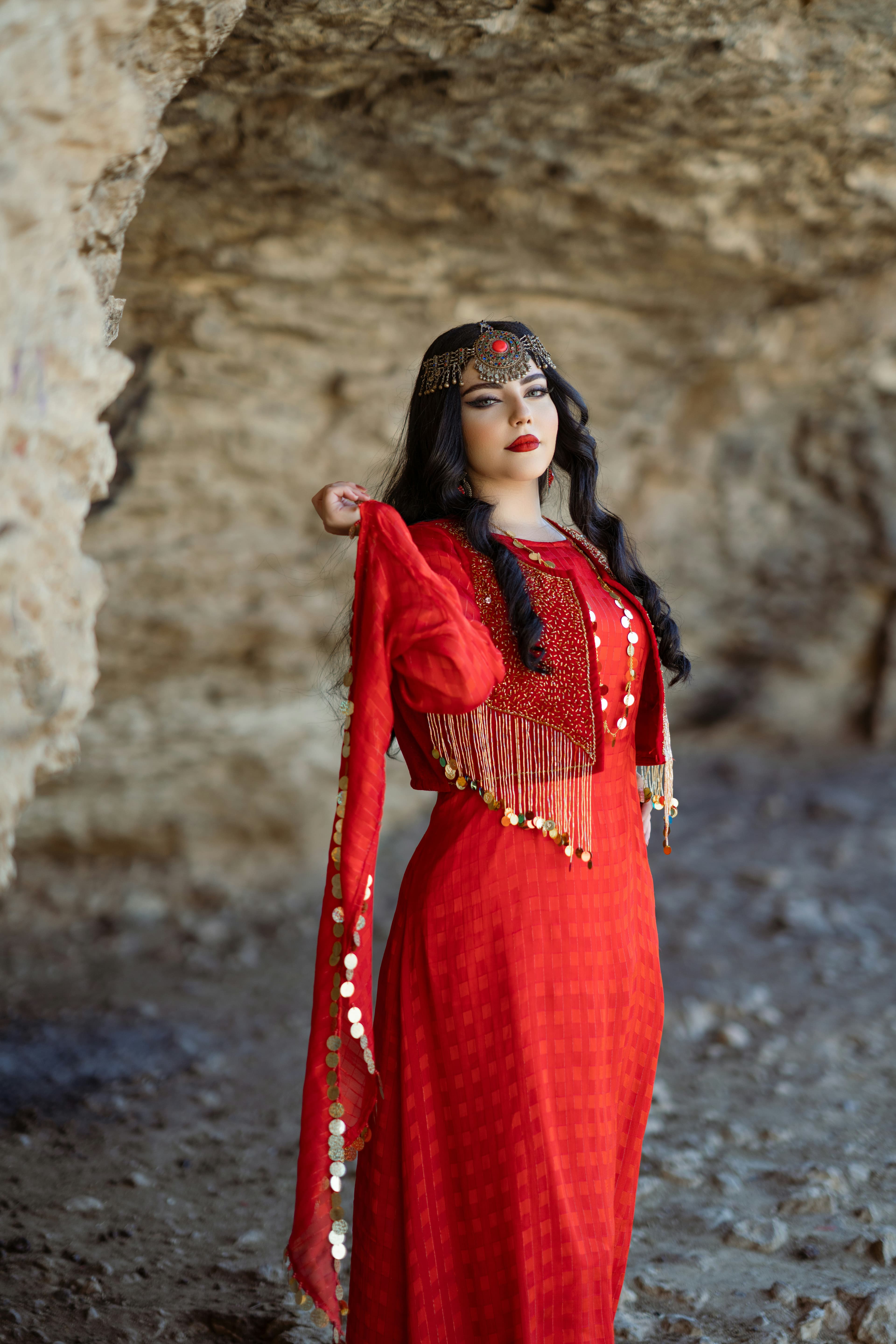 Robe kurde rouge
